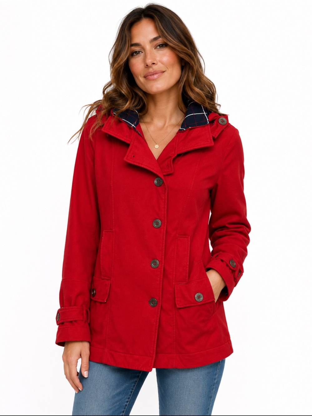 Hurley red jacket